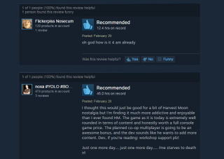 Illustration for article titled Stardew Valley, As Told By Steam Reviews